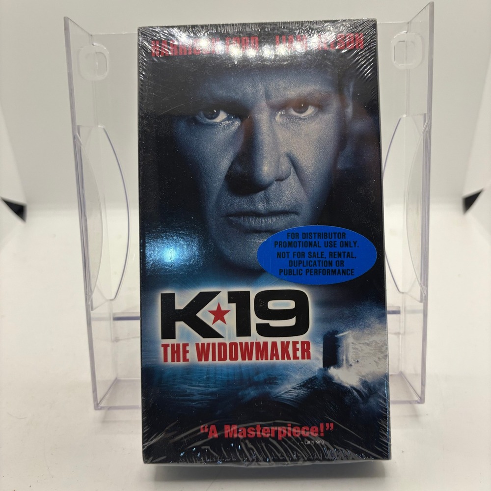 K-19 The Widowmaker VHS Harrison Ford Promo‎ Copy Sealed 2002 Paramount